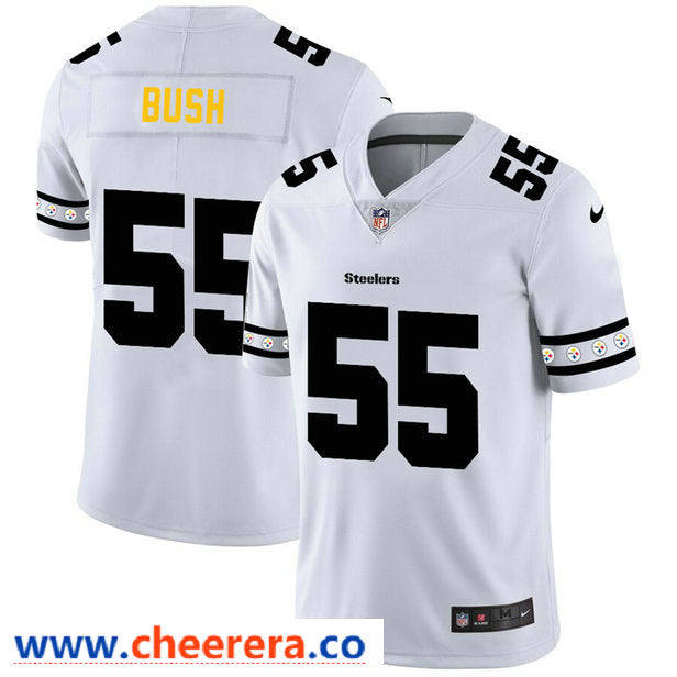 Nike Devin Bush Pittsburgh Steelers white Vapor jersey
