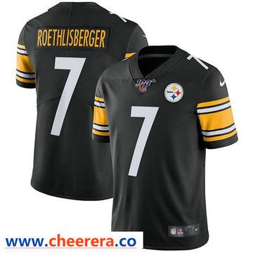 Nike Ben Roethlisberger Pittsburgh Steelers black Vapor jersey