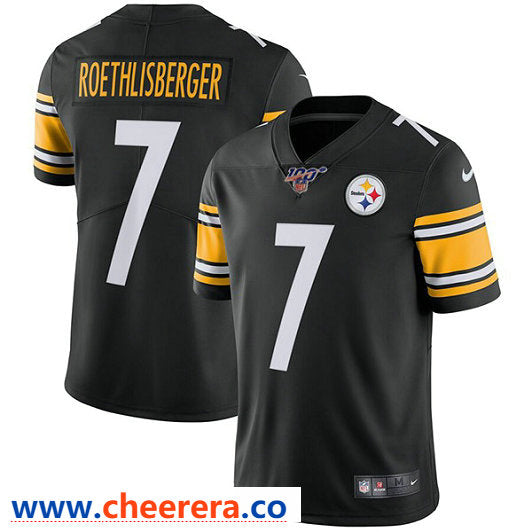 Nike Ben Roethlisberger Pittsburgh Steelers black Vapor jersey
