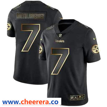 Nike Ben Roethlisberger Pittsburgh Steelers black Vapor jersey