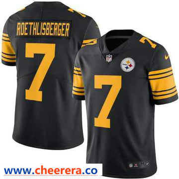 Nike Ben Roethlisberger Pittsburgh Steelers black Limited jersey