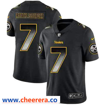 Nike Ben Roethlisberger NFL Pittsburgh Steelers black Pro Line jersey