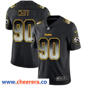 Nike T. J. Watt NFL Pittsburgh Steelers black Pro Line jersey