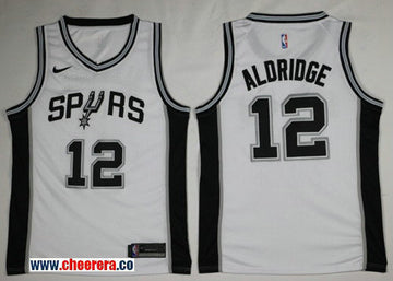 Nike LaMarcus Aldridge San Antonio Spurs white jersey