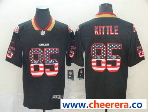 Nike George Kittle San Francisco 49ers black Limited jersey