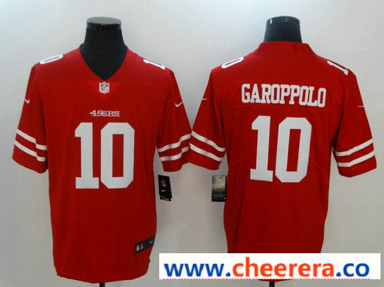 Nike Jimmy Garoppolo San Francisco 49ers red Vapor jersey