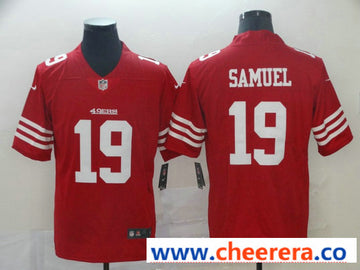 Nike Deebo Samuel San Francisco 49ers red Color Rush jersey
