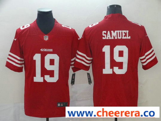 Nike Deebo Samuel San Francisco 49ers red Color Rush jersey