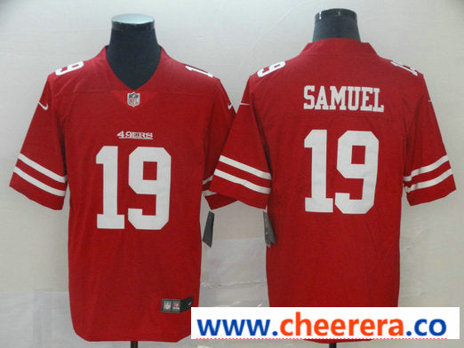 Nike Deebo Samuel San Francisco 49ers red Vapor jersey