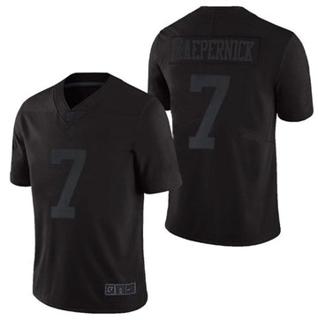 Nike Colin Kaepernick All San Francisco 49ers black Vapor jersey