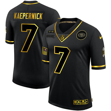 Nike Colin Kaepernick San Francisco 49ers black Salute To Service jersey