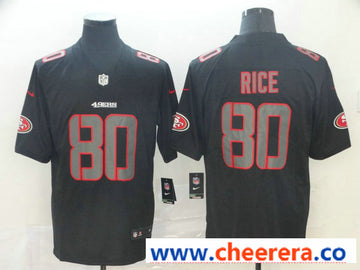 Nike Jerry Rice San Francisco 49ers black Limited jersey