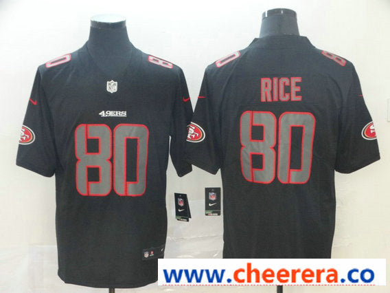 Nike Jerry Rice San Francisco 49ers black Limited jersey