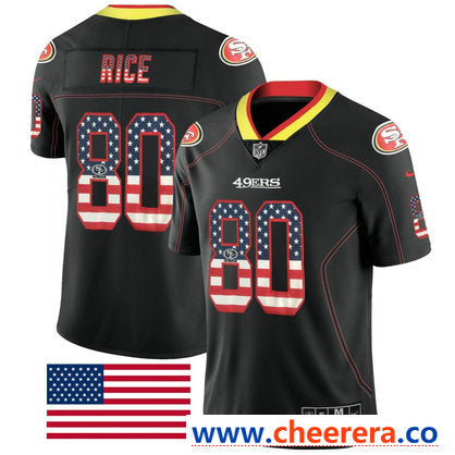 Nike Jerry Rice San Francisco 49ers black Limited jersey