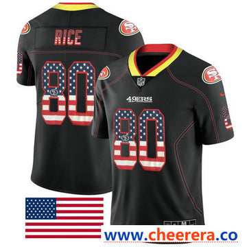 Nike Jerry Rice San Francisco 49ers black Limited jersey