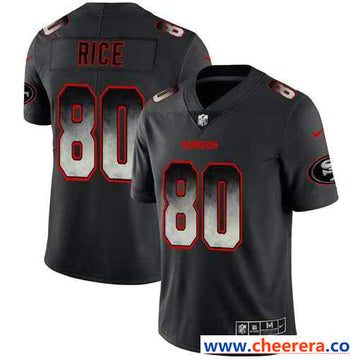 Nike Jerry Rice NFL San Francisco 49ers black Pro Line jersey
