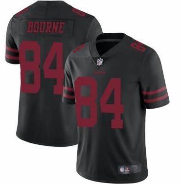 Nike Kendrick Bourne San Francisco 49ers black Vapor jersey