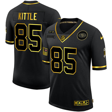 Nike George Kittle San Francisco 49ers black Salute To Service jersey