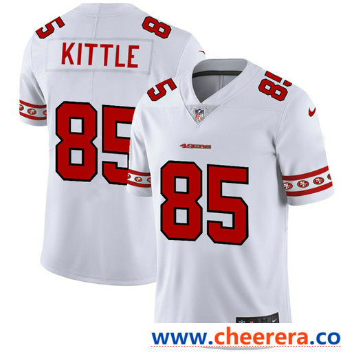 Nike George Kittle San Francisco 49ers white Vapor jersey