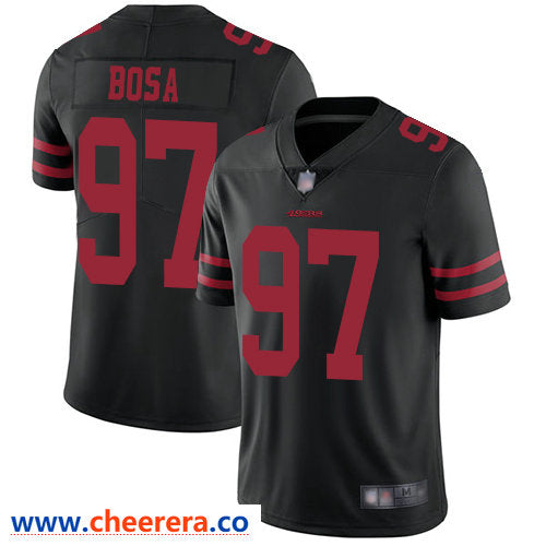 Nike Nick Bosa San Francisco 49ers black Vapor jersey