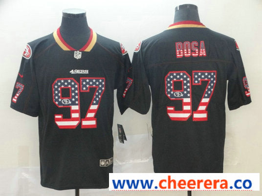 Nike Nick Bosa San Francisco 49ers black Limited jersey