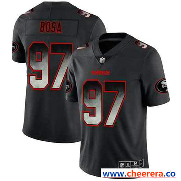 Nike Nick Bosa NFL San Francisco 49ers black Pro Line jersey