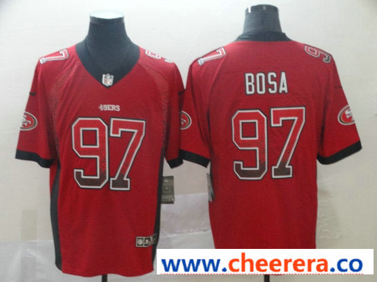 Nike Nick Bosa San Francisco 49ers red Limited jersey