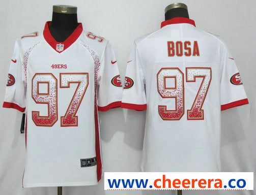 Nike Nick Bosa San Francisco 49ers white Limited jersey