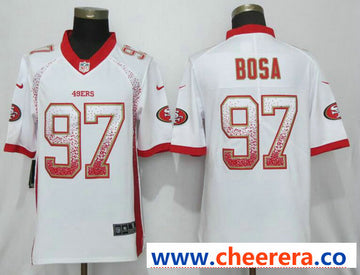 Nike Nick Bosa San Francisco 49ers white Limited jersey