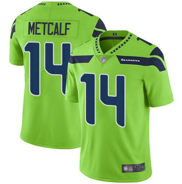 Nike DK Metcalf Seattle Seahawks green Vapor jersey