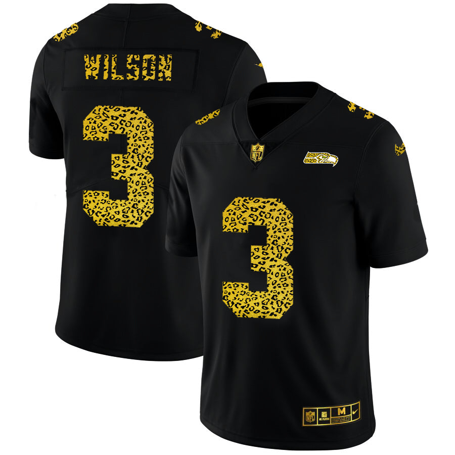 Nike Russell Wilson Seattle Seahawks black Vapor jersey