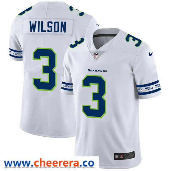 Nike Russell Wilson Seattle Seahawks white Vapor jersey
