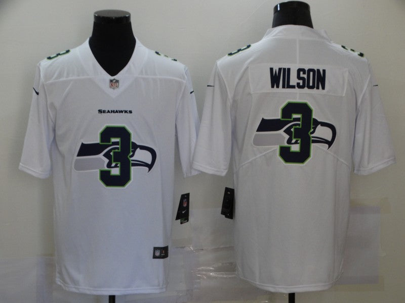 Nike Russell Wilson Seattle Seahawks white Limited jersey