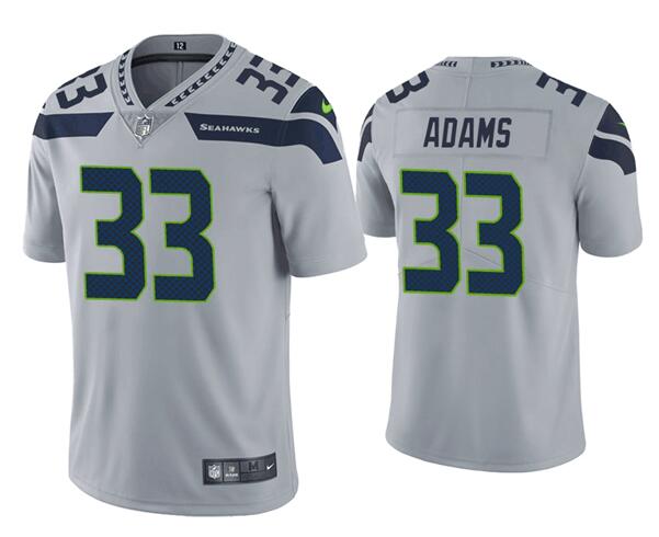 Nike Jamal Adams Seattle Seahawks gray Vapor jersey