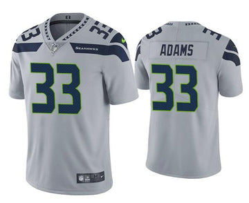Nike Jamal Adams Seattle Seahawks gray Vapor jersey