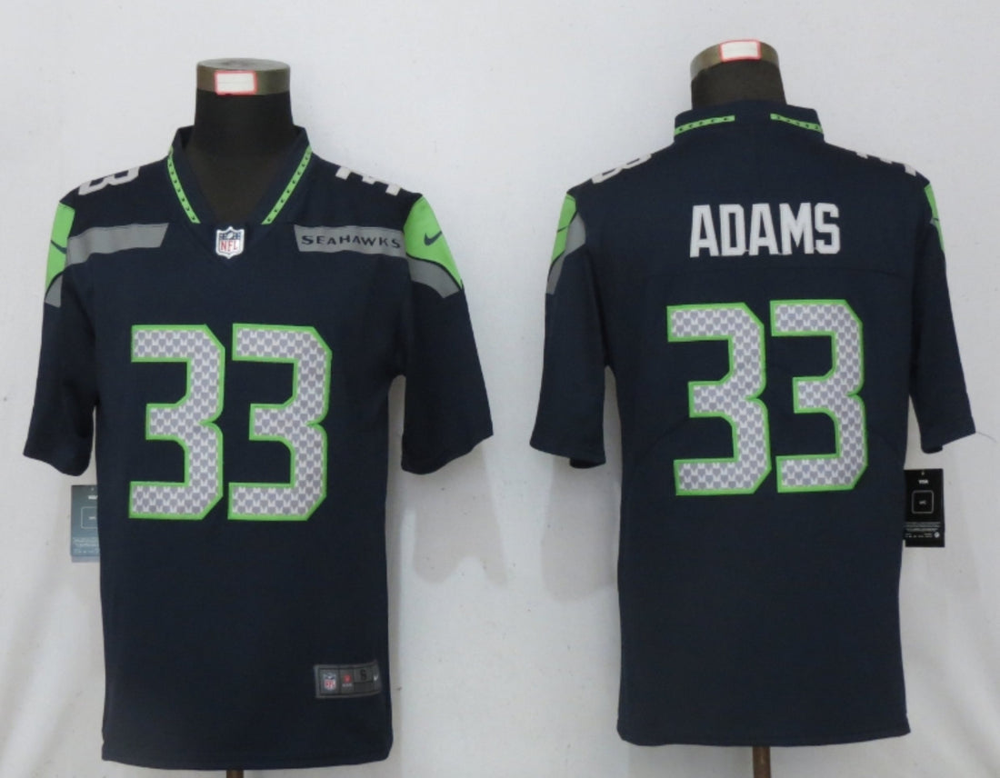 Nike Jamal Adams Seattle Seahawks navy Vapor jersey