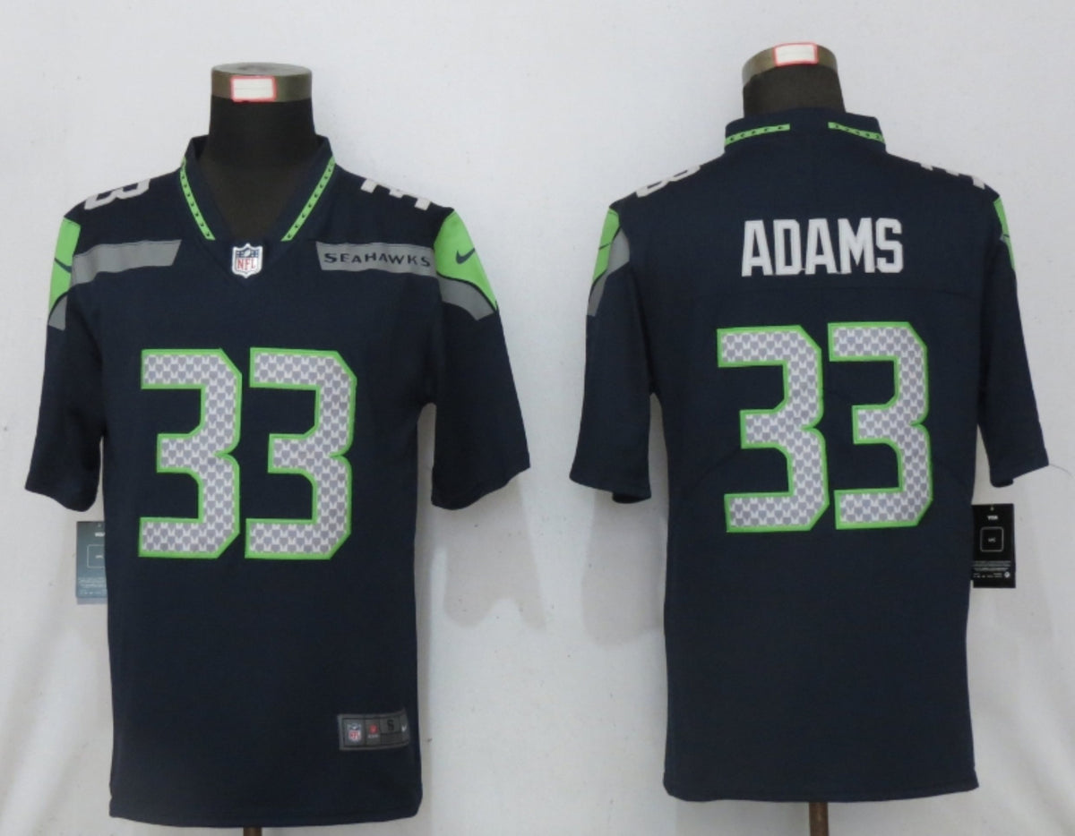 Nike Jamal Adams Seattle Seahawks navy Vapor jersey