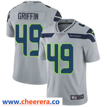 Nike Shaquem Griffin Seattle Seahawks gray Vapor jersey