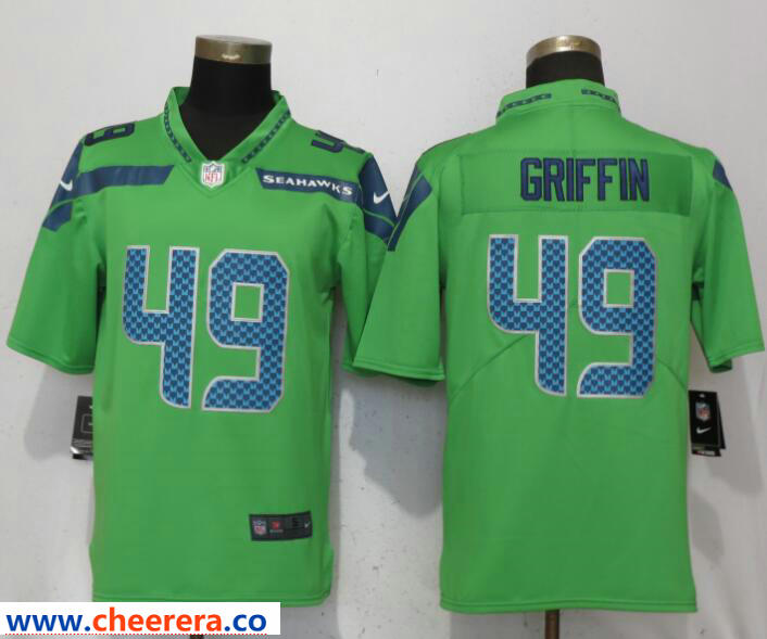 Nike Shaquem Griffin Seattle Seahawks green Vapor jersey