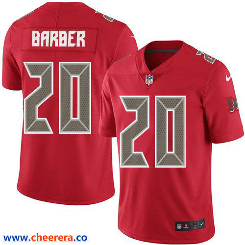 Nike Ronde Barber Tampa Bay Buccaneers red Color Rush jersey