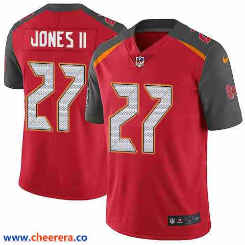 Nike Ronald Jones II Tampa Bay Buccaneers red Vapor jersey