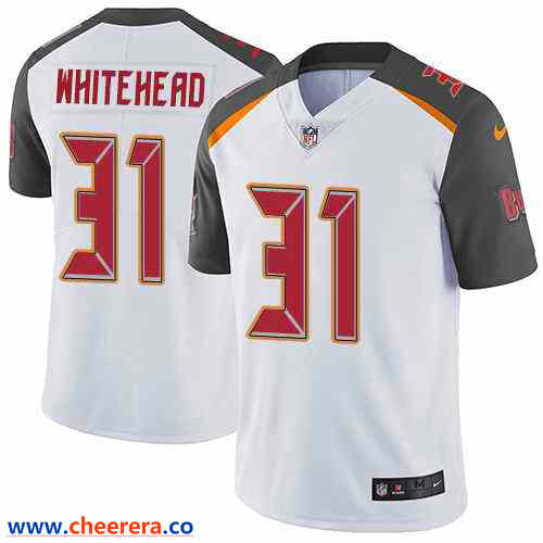 Nike Jordan Whitehead Tampa Bay Buccaneers white Vapor jersey