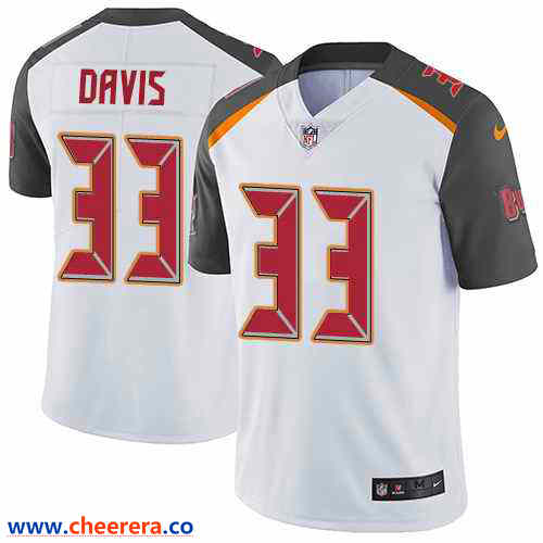 Nike Carlton Davis Tampa Bay Buccaneers white Vapor jersey