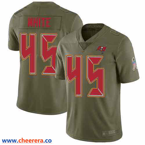 Nike Devin Tampa Bay Buccaneers white Salute To Service jersey