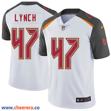 Nike John Lynch Tampa Bay Buccaneers white Vapor jersey