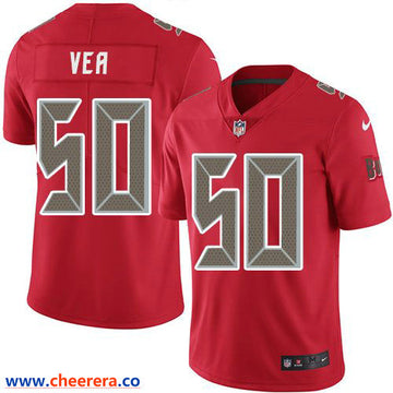 Nike Vita Vea Tampa Bay Buccaneers red Color Rush jersey
