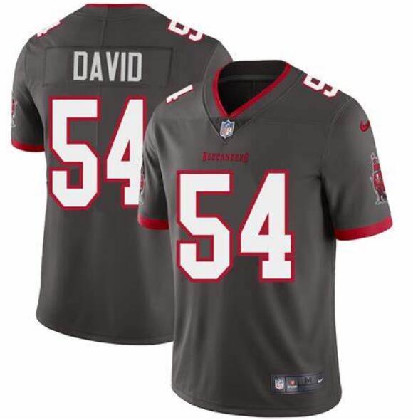 Nike Lavonte David Tampa Bay Buccaneers gray Vapor jersey