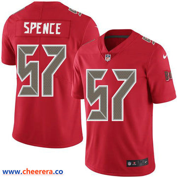 Nike Noah Spence Tampa Bay Buccaneers red Color Rush jersey