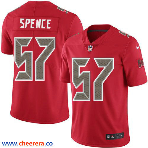 Nike Noah Spence Tampa Bay Buccaneers red Color Rush jersey