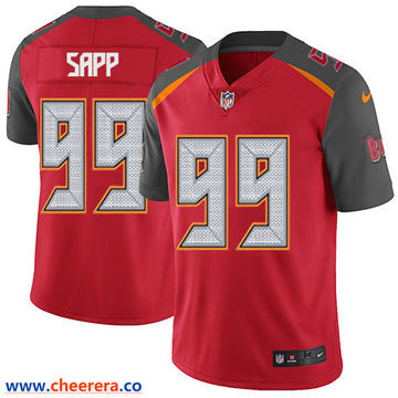 Nike Warren Sapp Tampa Bay Buccaneers red Vapor jersey